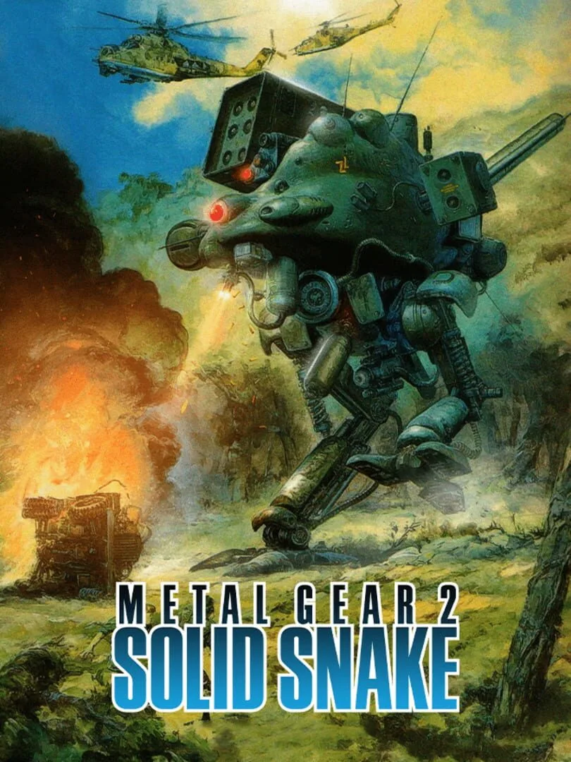 Metal Gear 2: Solid Snake — cover