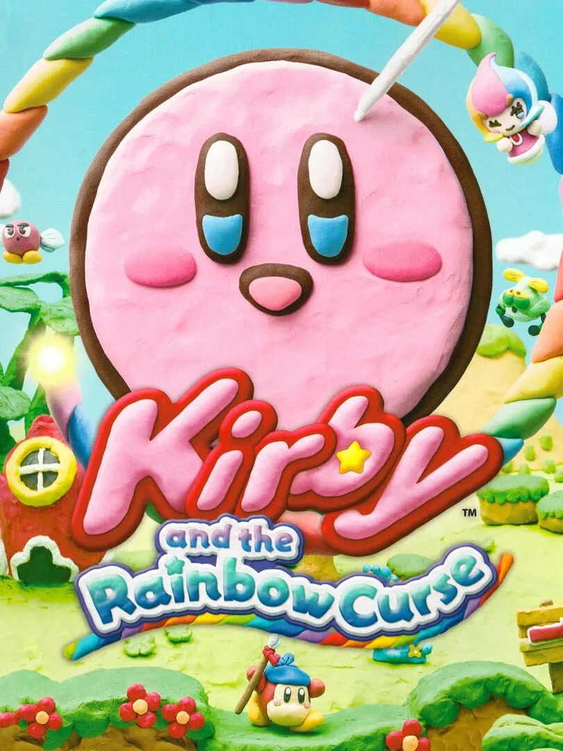 Kirby and the Rainbow Curse — cover