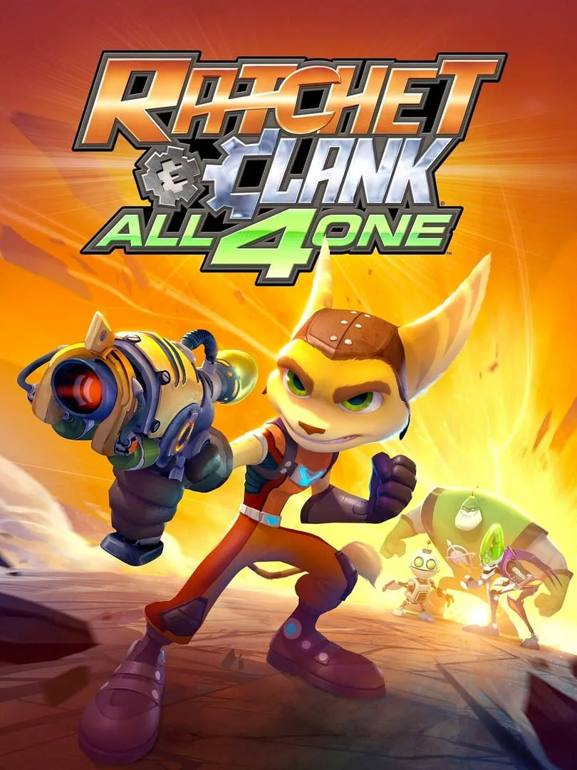 Ratchet & Clank: All 4 One — cover