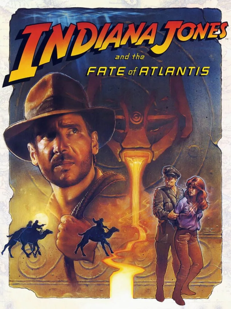 Indiana Jones and the Fate of Atlantis — couverture