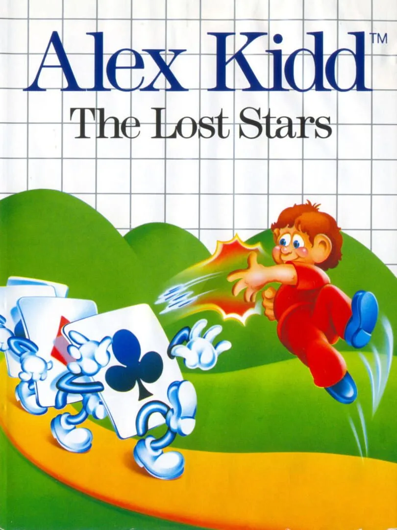 Alex Kidd: The Lost Stars — couverture