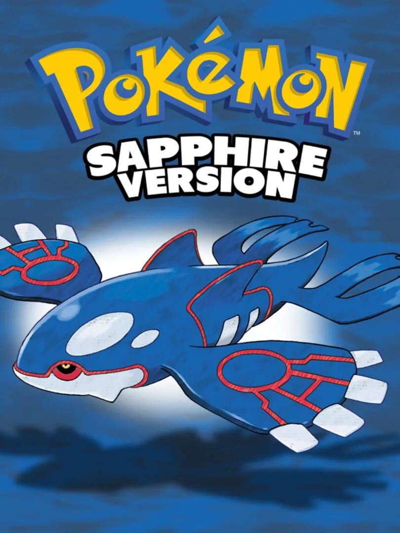 Pokémon Sapphire Version — cover