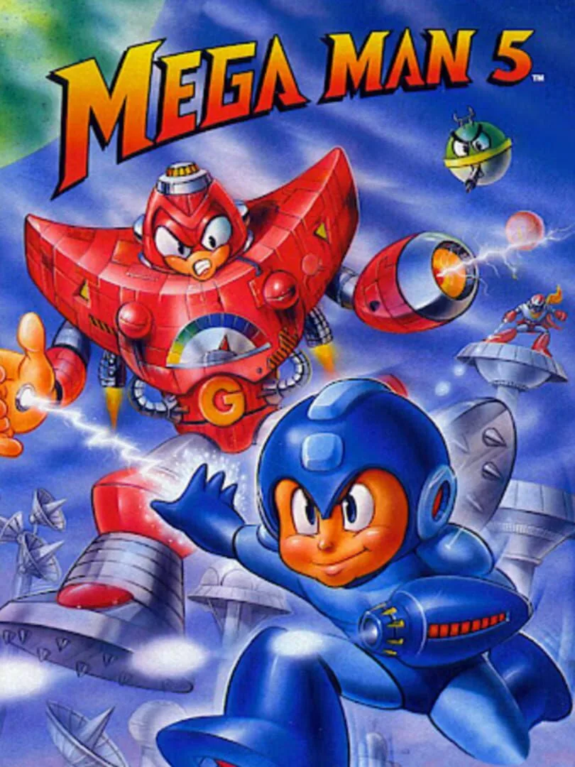 Mega Man 5 — cover