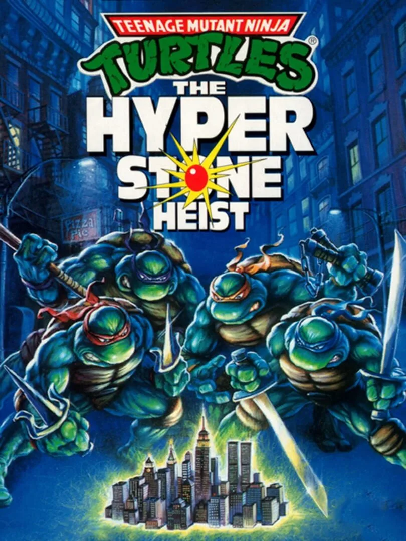 Teenage Mutant Ninja Turtles: The HyperStone Heist — couverture