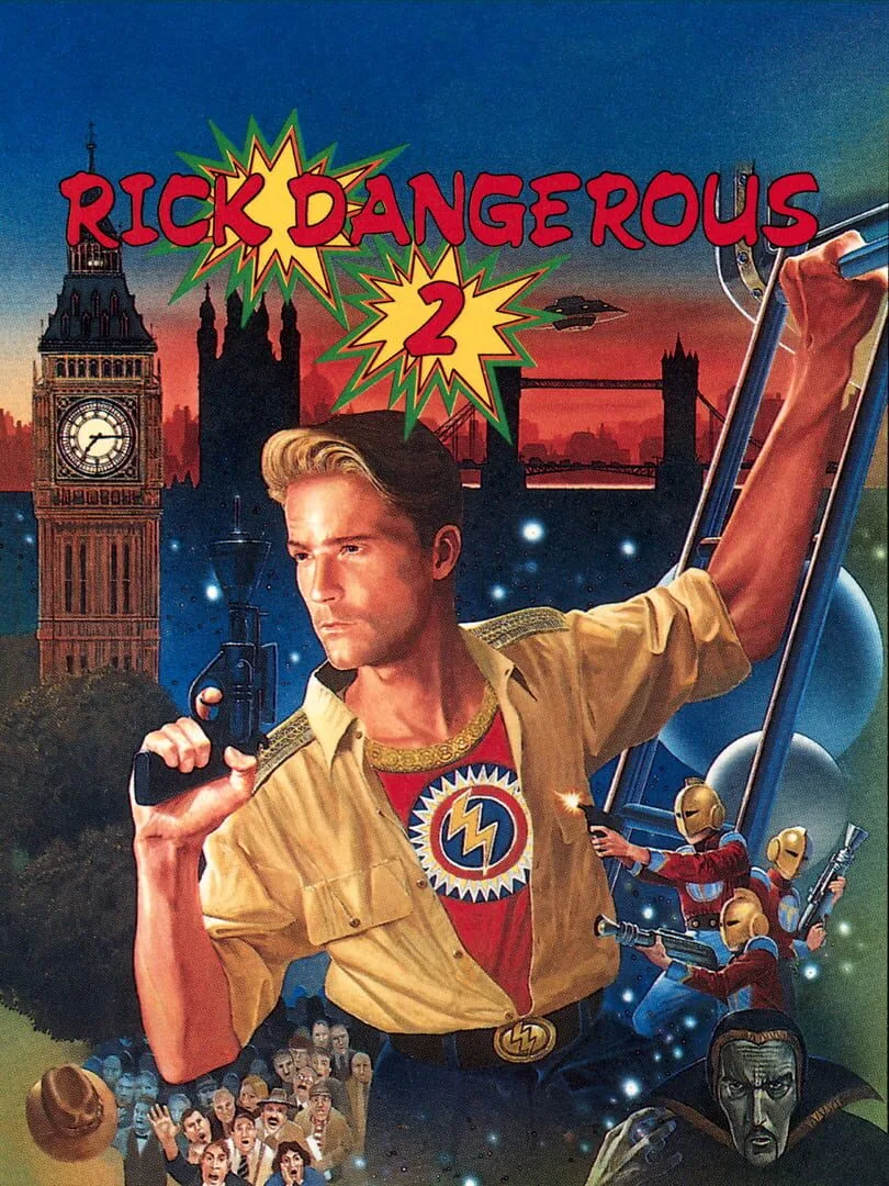 Rick Dangerous 2 — cover