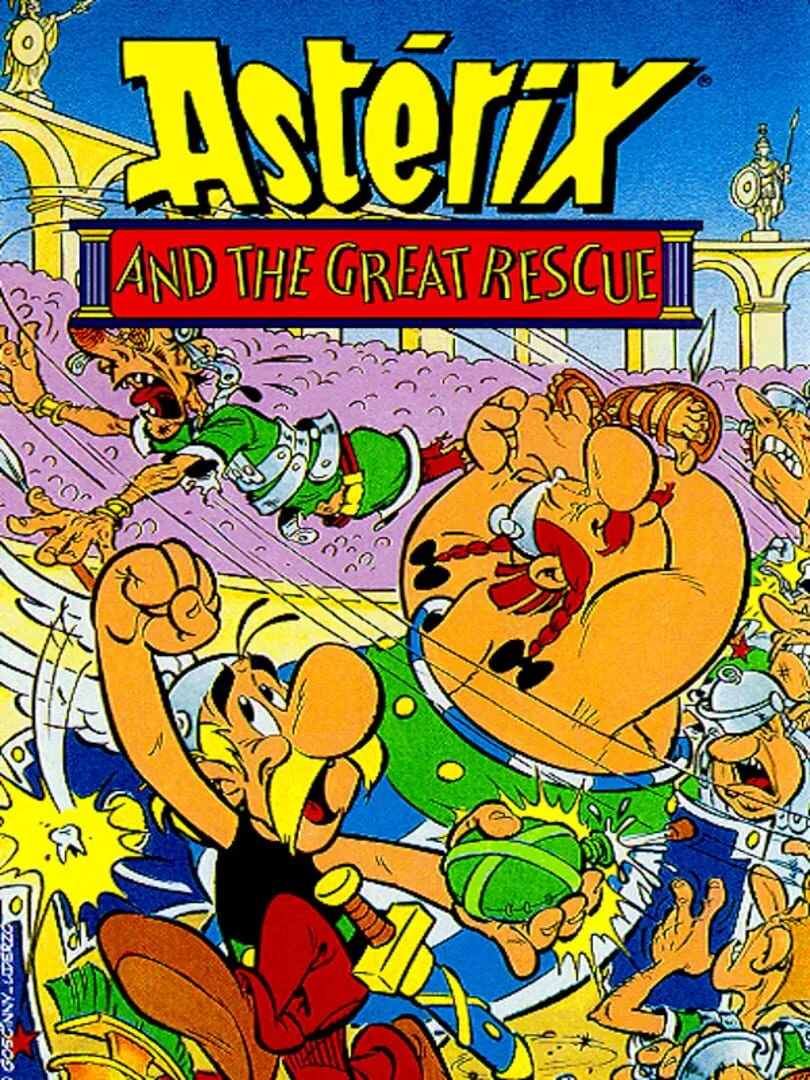Astérix and the Great Rescue — cover