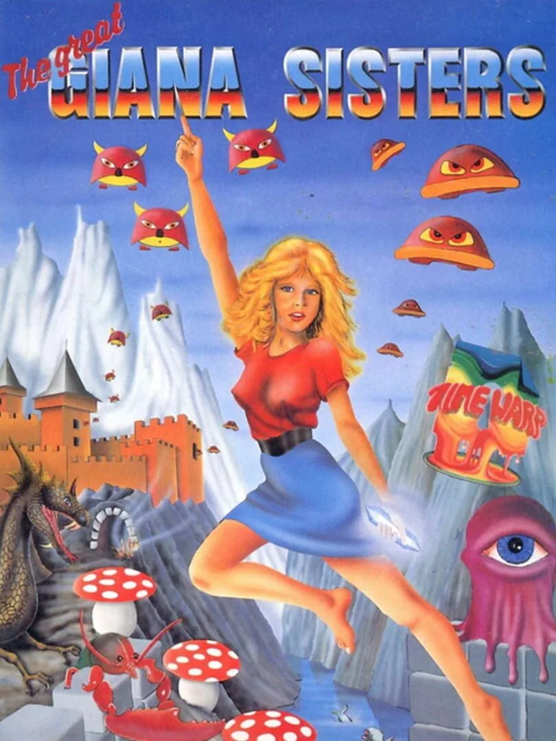 The Great Giana Sisters — cover