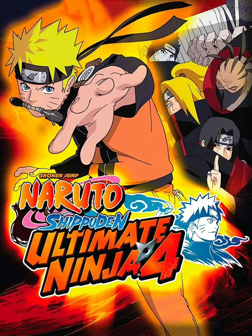 Naruto Shippuden: Ultimate Ninja 4 — couverture