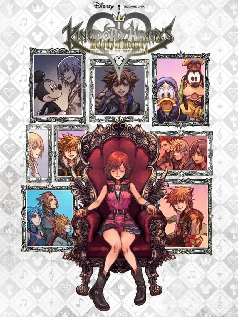 Kingdom Hearts: Melody of Memory — couverture