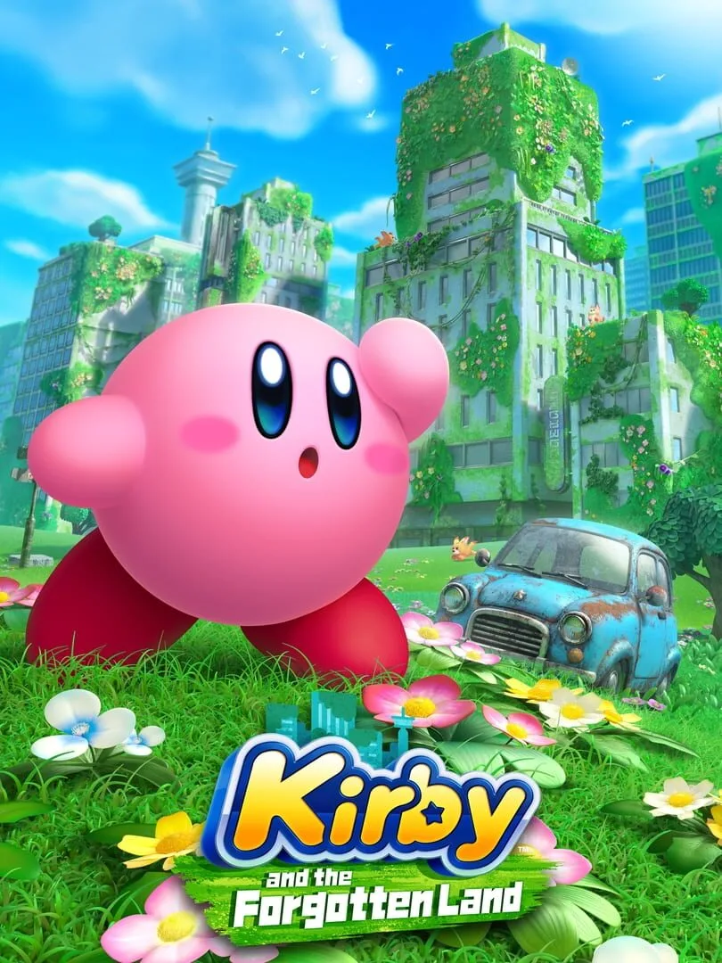 Kirby and the Forgotten Land — couverture