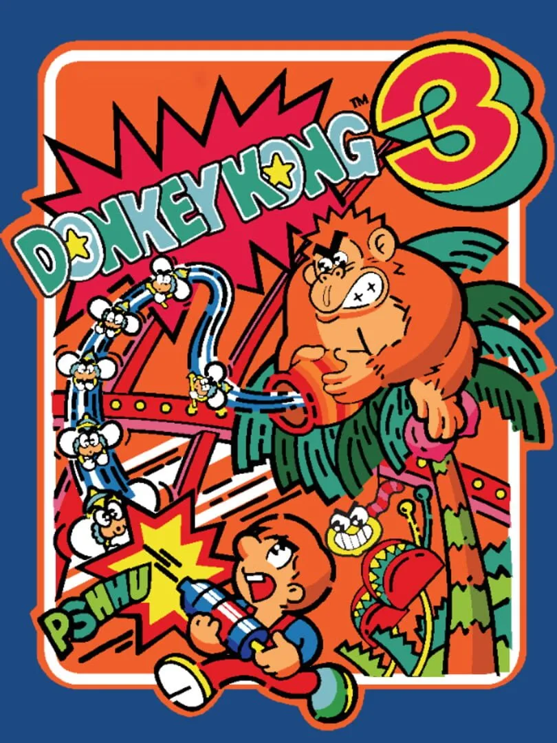 Donkey Kong 3 — cover