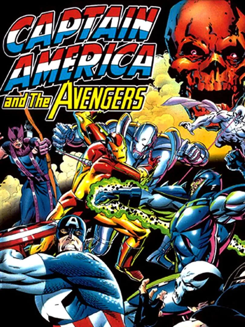 Captain America and the Avengers — couverture