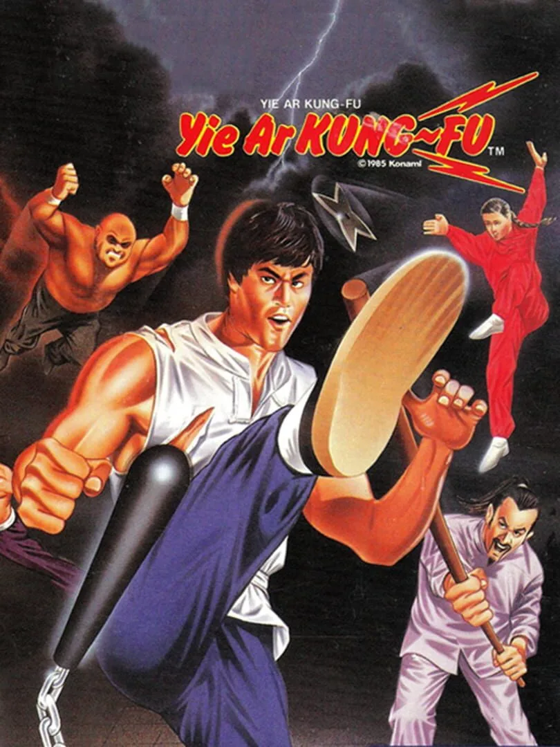 Yie Ar Kung-Fu — cover