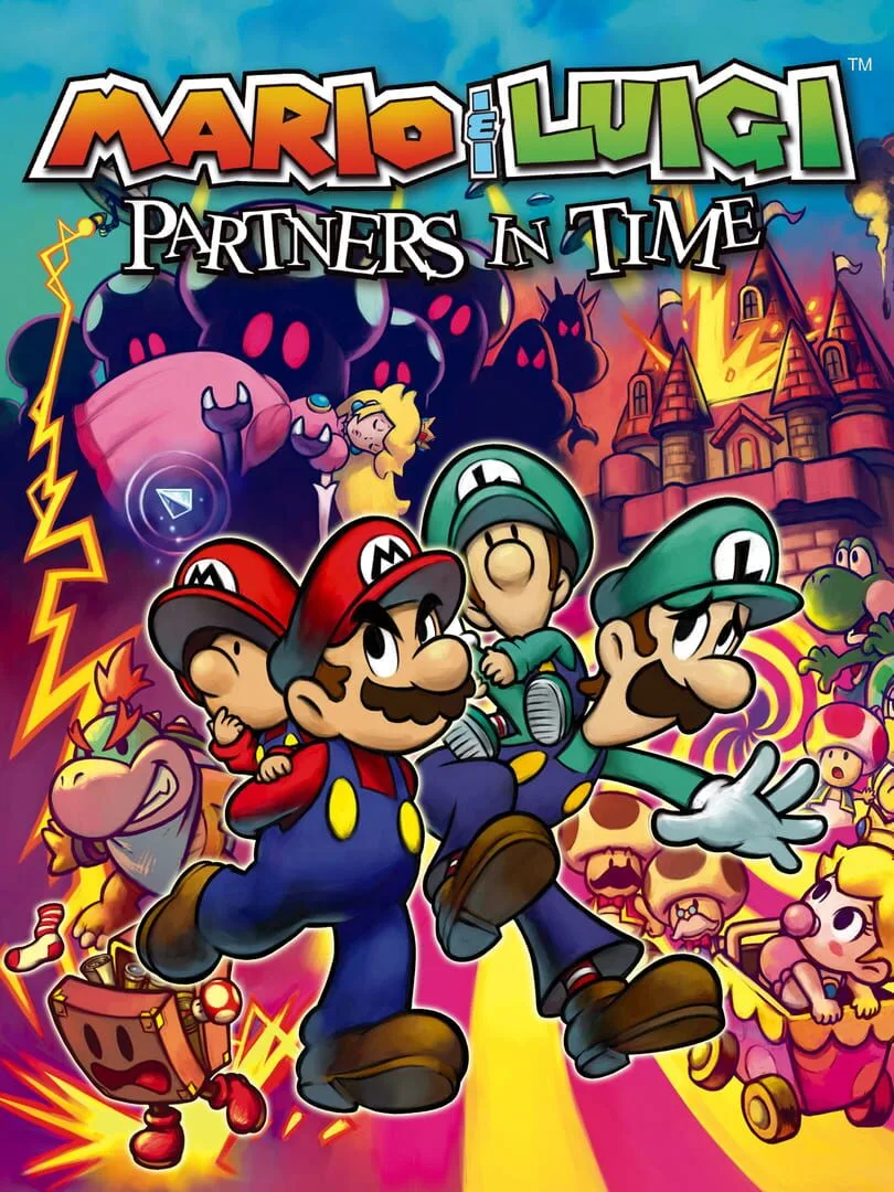 Mario & Luigi: Partners in Time — cover
