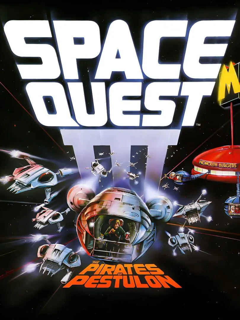 Space Quest III: The Pirates Of Pestulon — couverture