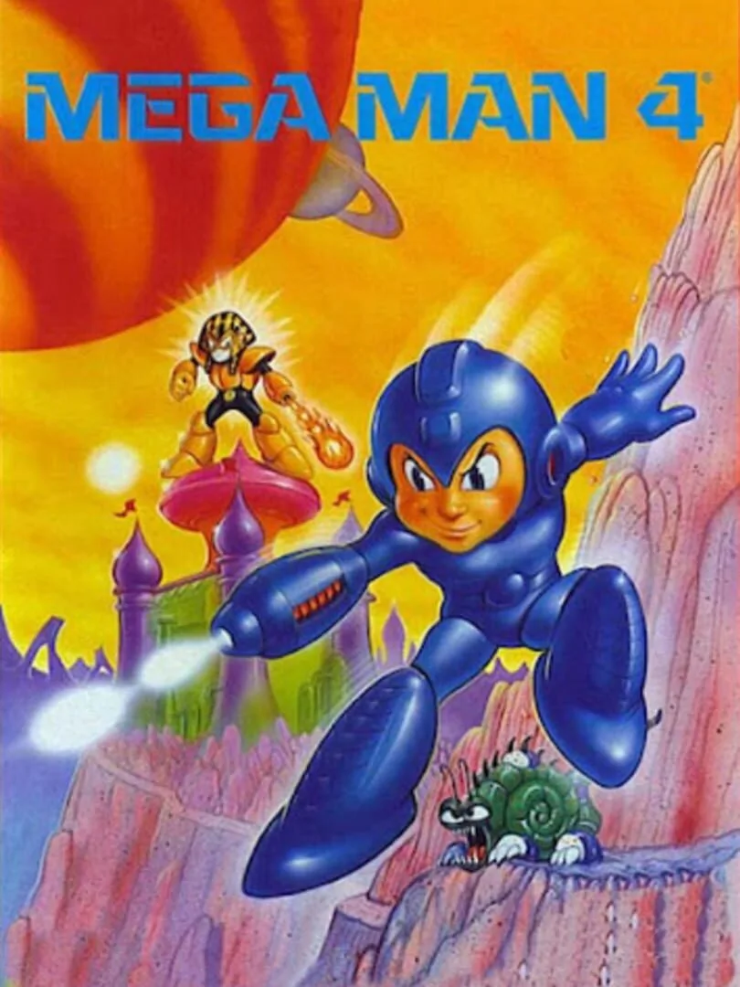 Mega Man 4 — cover