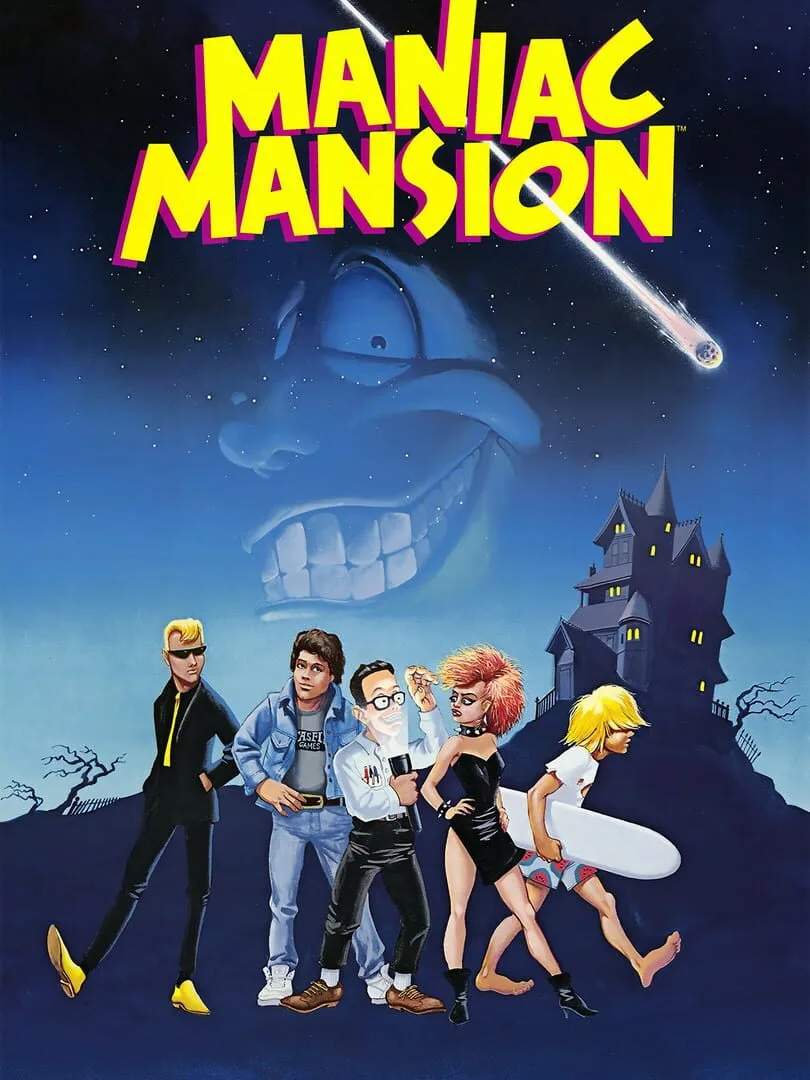 Maniac Mansion — cover