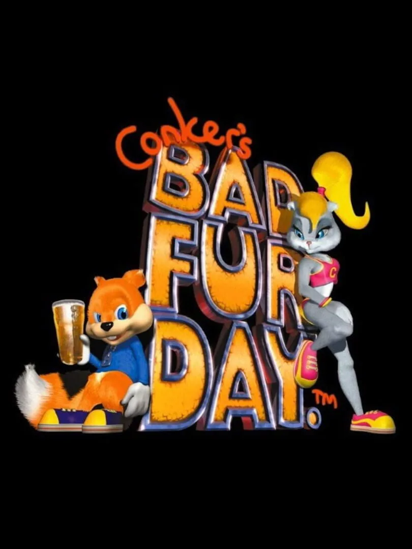 Conker's Bad Fur Day — couverture