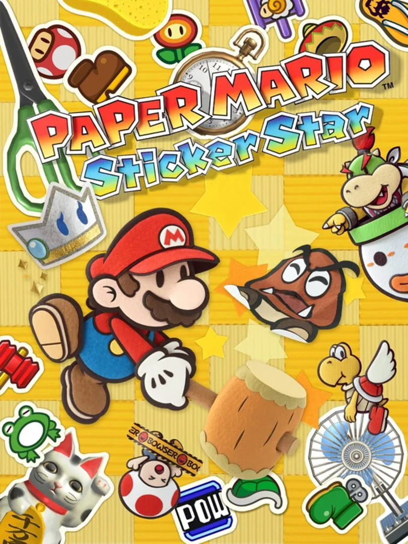 Paper Mario: Sticker Star — cover