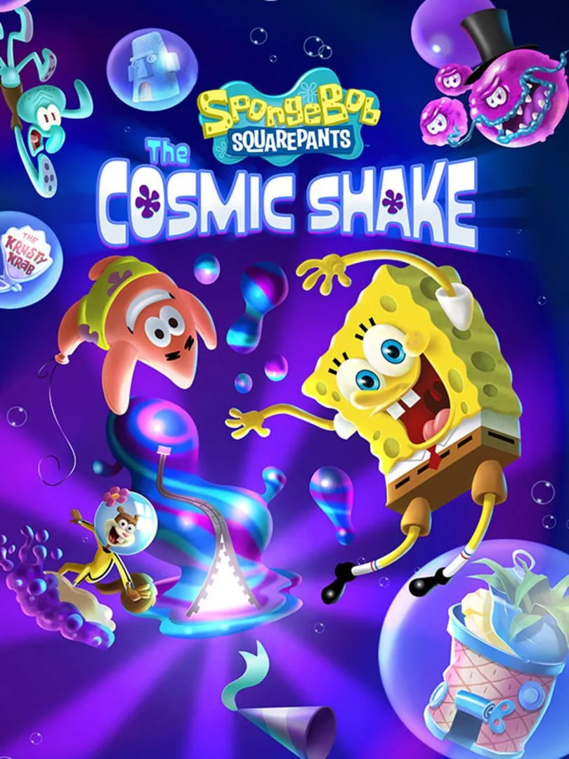 SpongeBob SquarePants: The Cosmic Shake — couverture