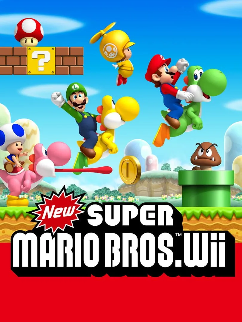 New Super Mario Bros. Wii — cover