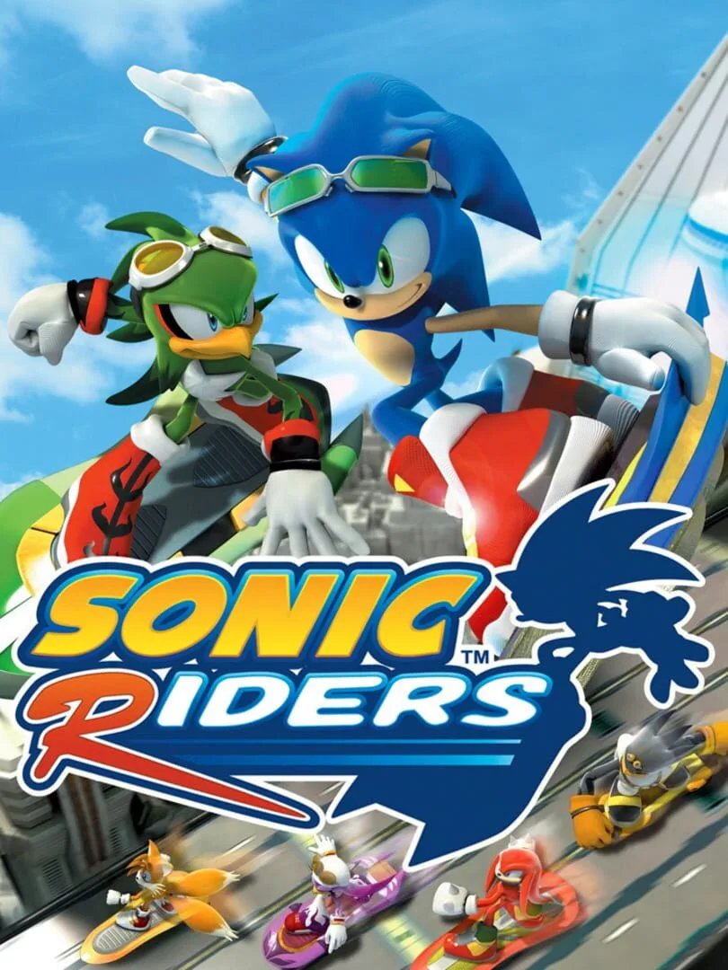 Sonic Riders — cover