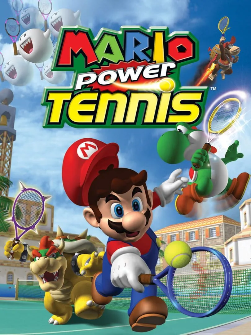 Mario Power Tennis — couverture