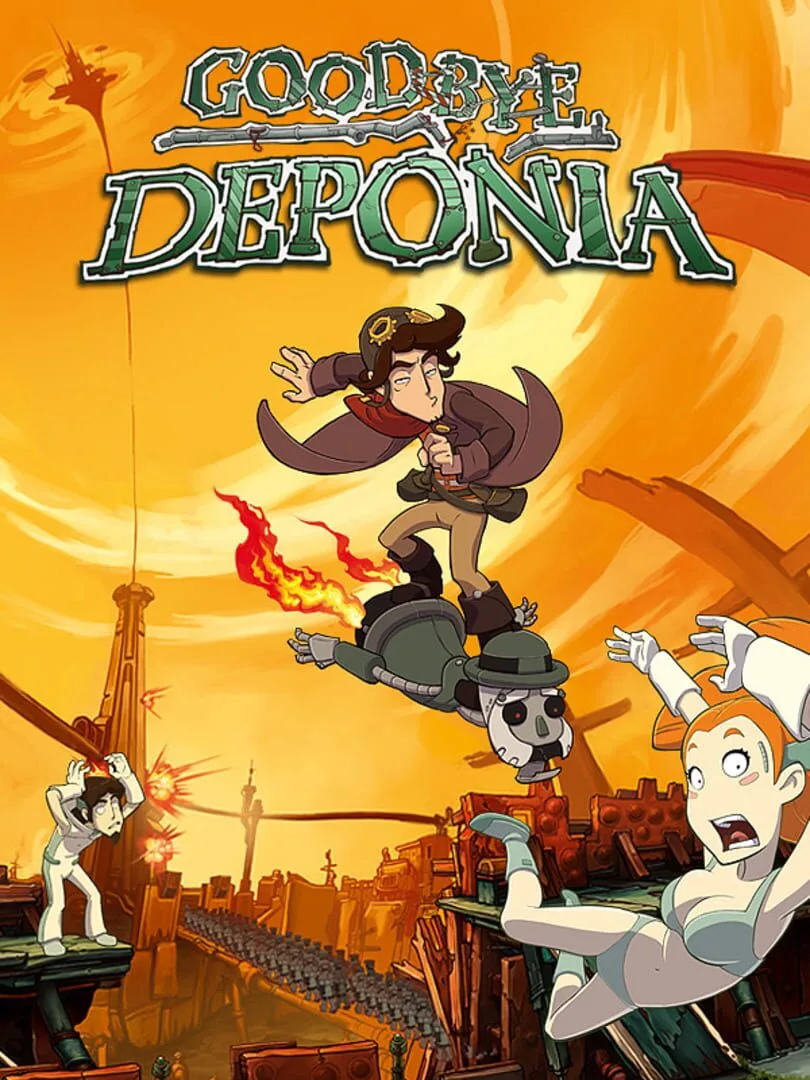 Goodbye Deponia — cover