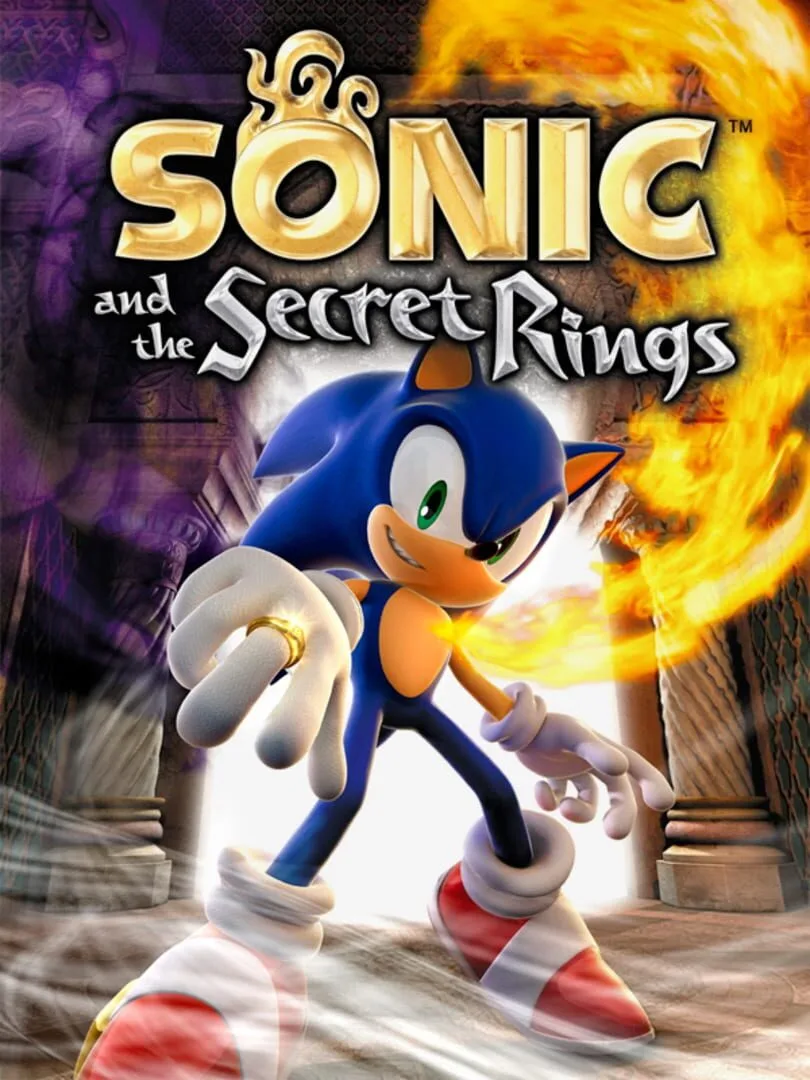 Sonic and the Secret Rings — cover