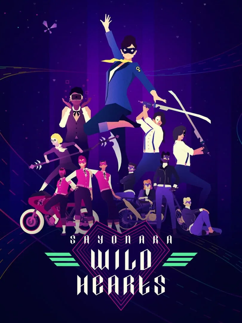 Sayonara Wild Hearts — couverture