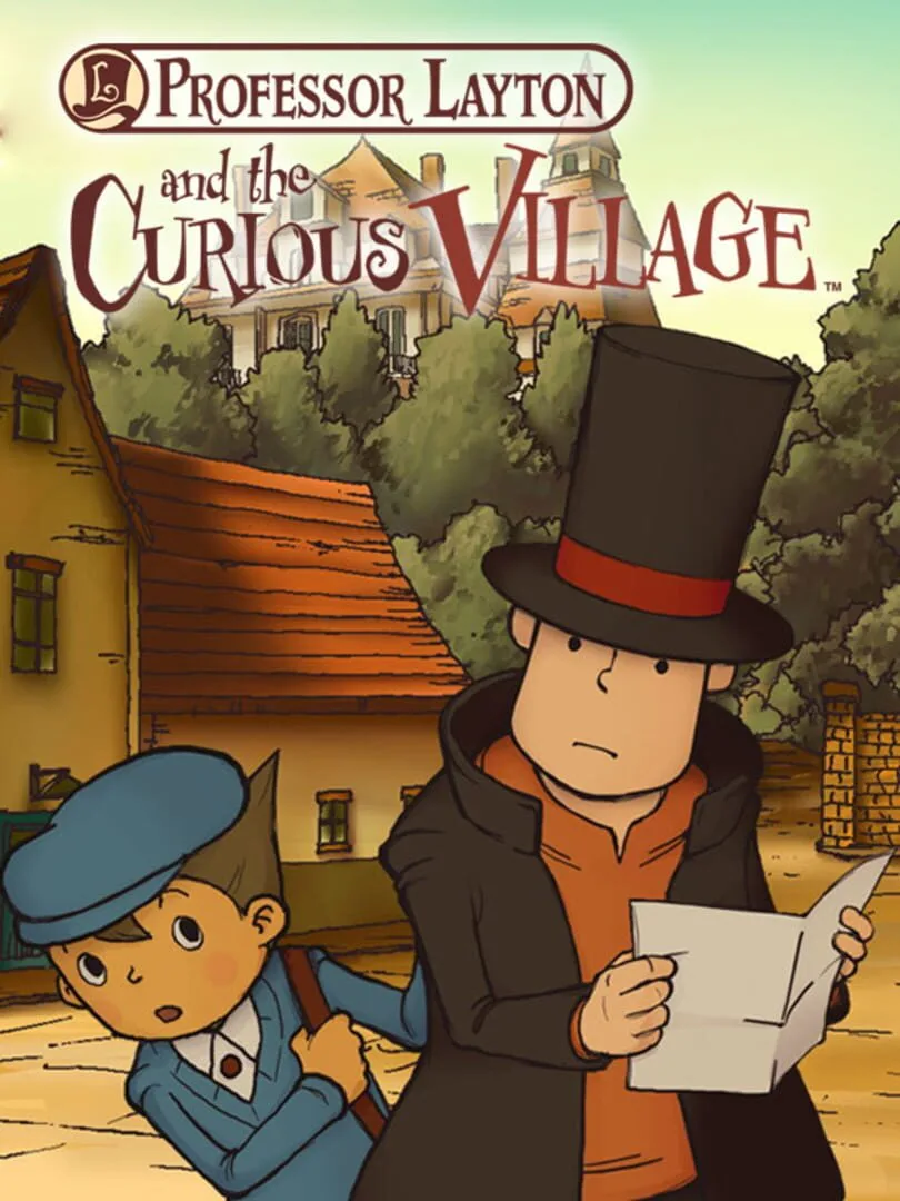 Professor Layton and the Curious Village — cover