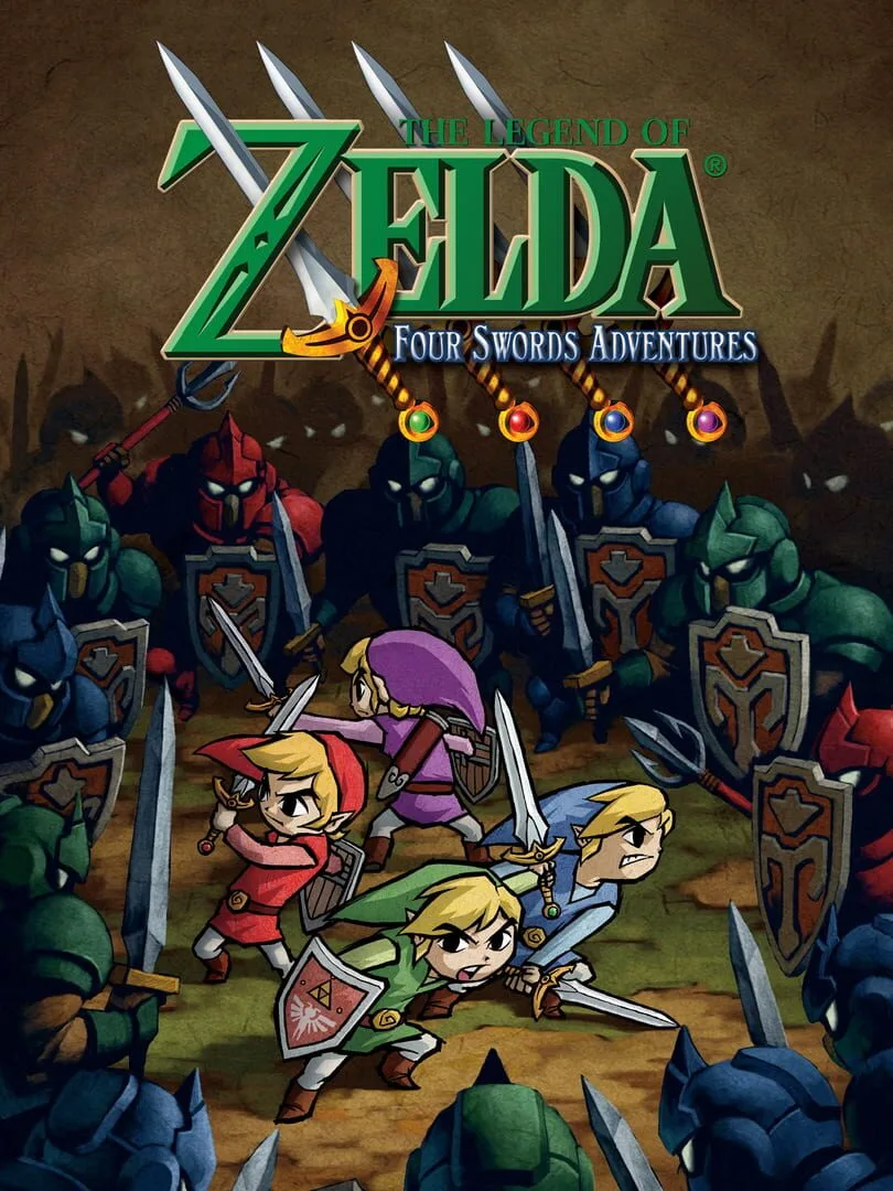 The Legend of Zelda: Four Swords Adventures — cover