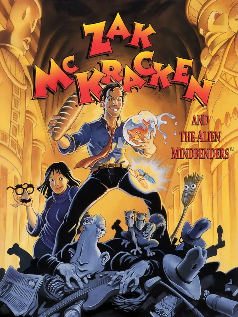 Zak McKracken and the Alien Mindbenders — couverture