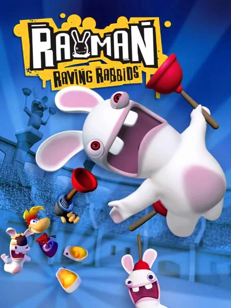 Rayman Raving Rabbids — cover