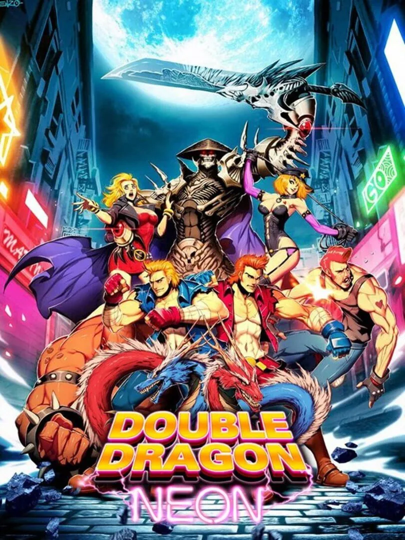 Double Dragon Neon — cover