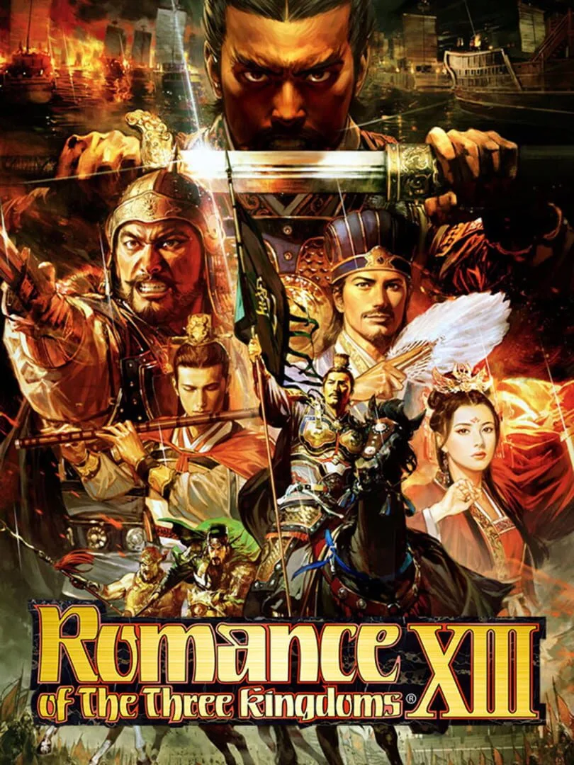 Romance of the Three Kingdoms XIII — couverture