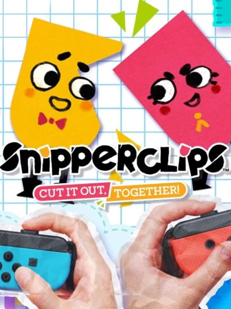 Snipperclips: Cut It Out, Together! — couverture