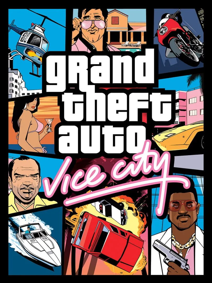 Grand Theft Auto: Vice City — couverture