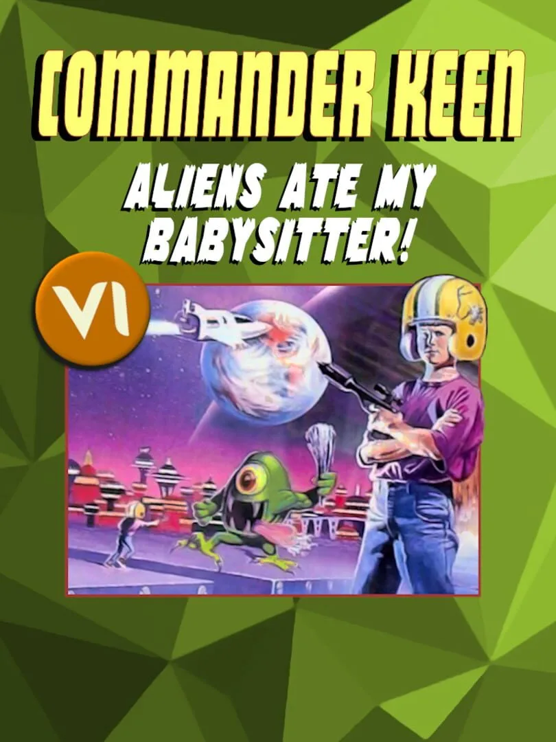 Commander Keen in Aliens Ate My Baby Sitter! — couverture