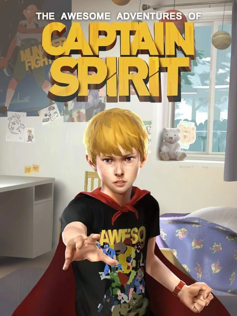 The Awesome Adventures of Captain Spirit — cover