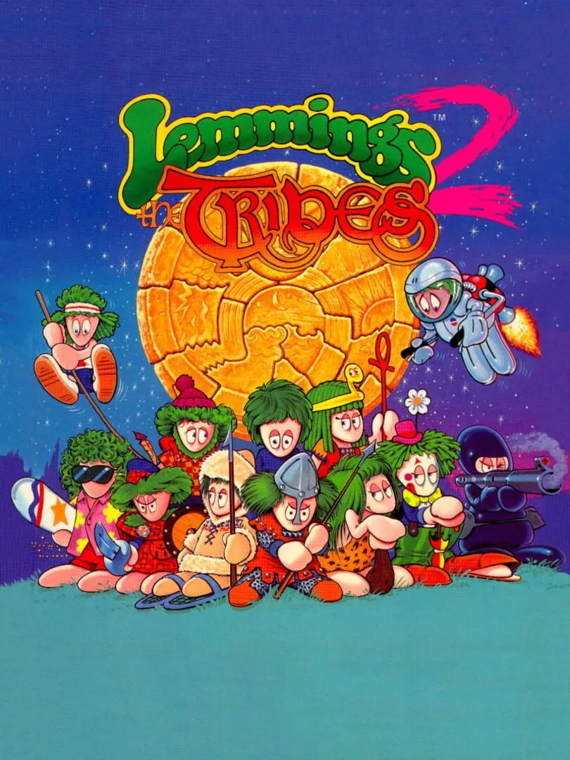 Lemmings 2: The Tribes — couverture