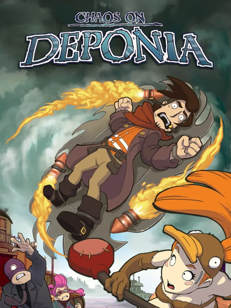 Chaos on Deponia — cover