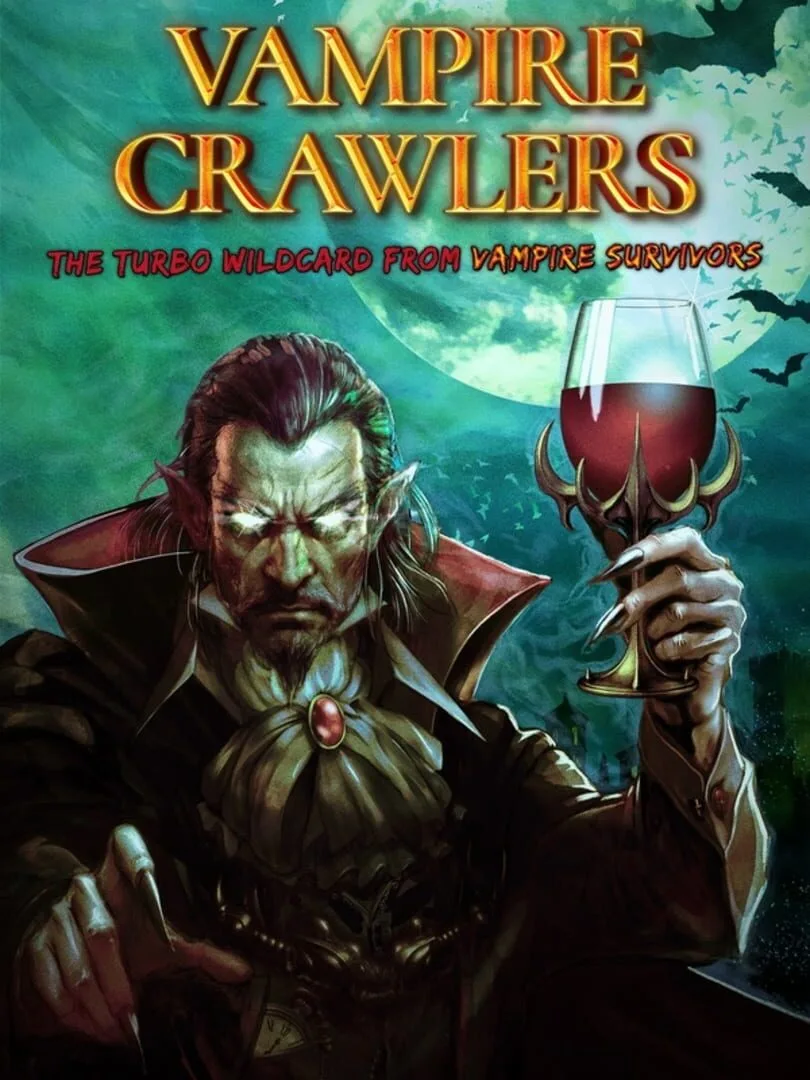 Vampire Crawlers: The Turbo Wildcard from Vampire Survivors — couverture