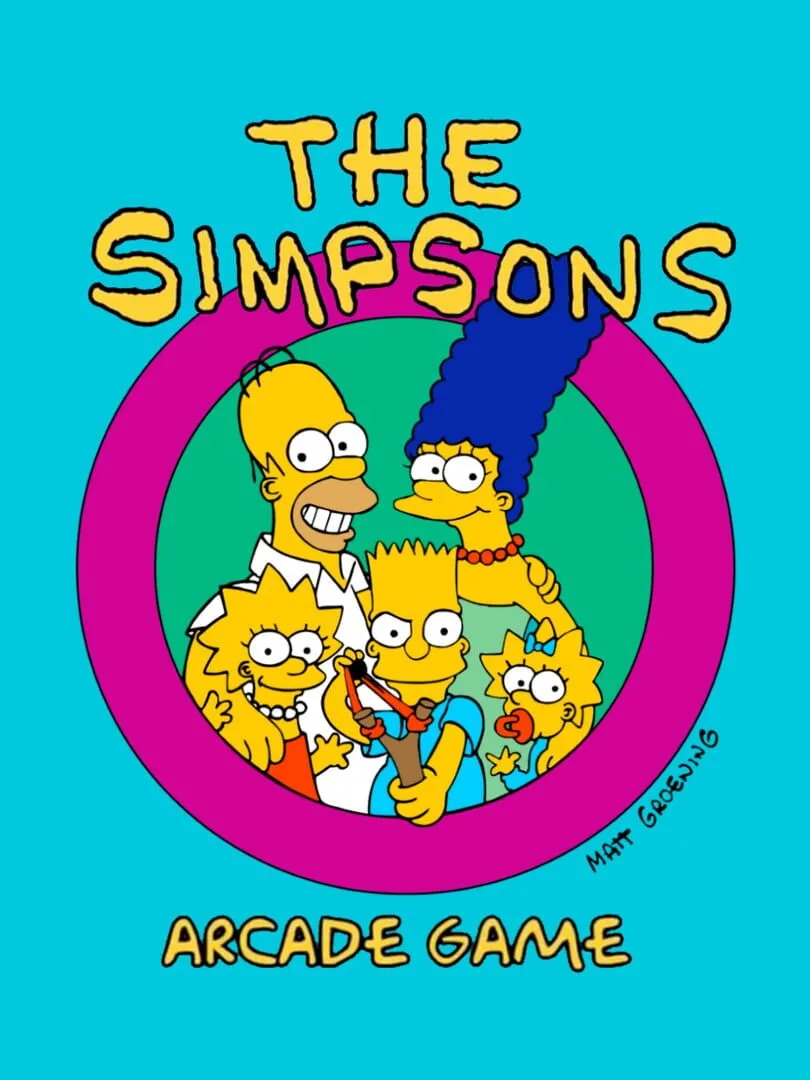 The Simpsons Arcade Game — cover