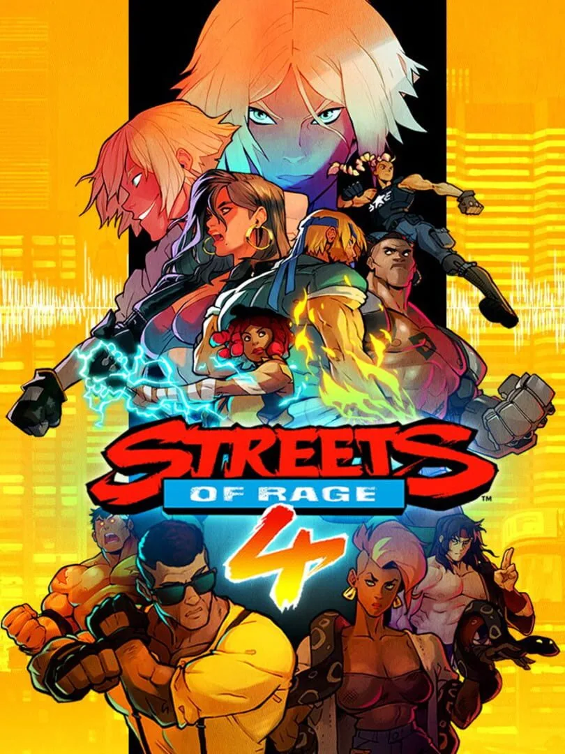 Streets of Rage 4 — couverture