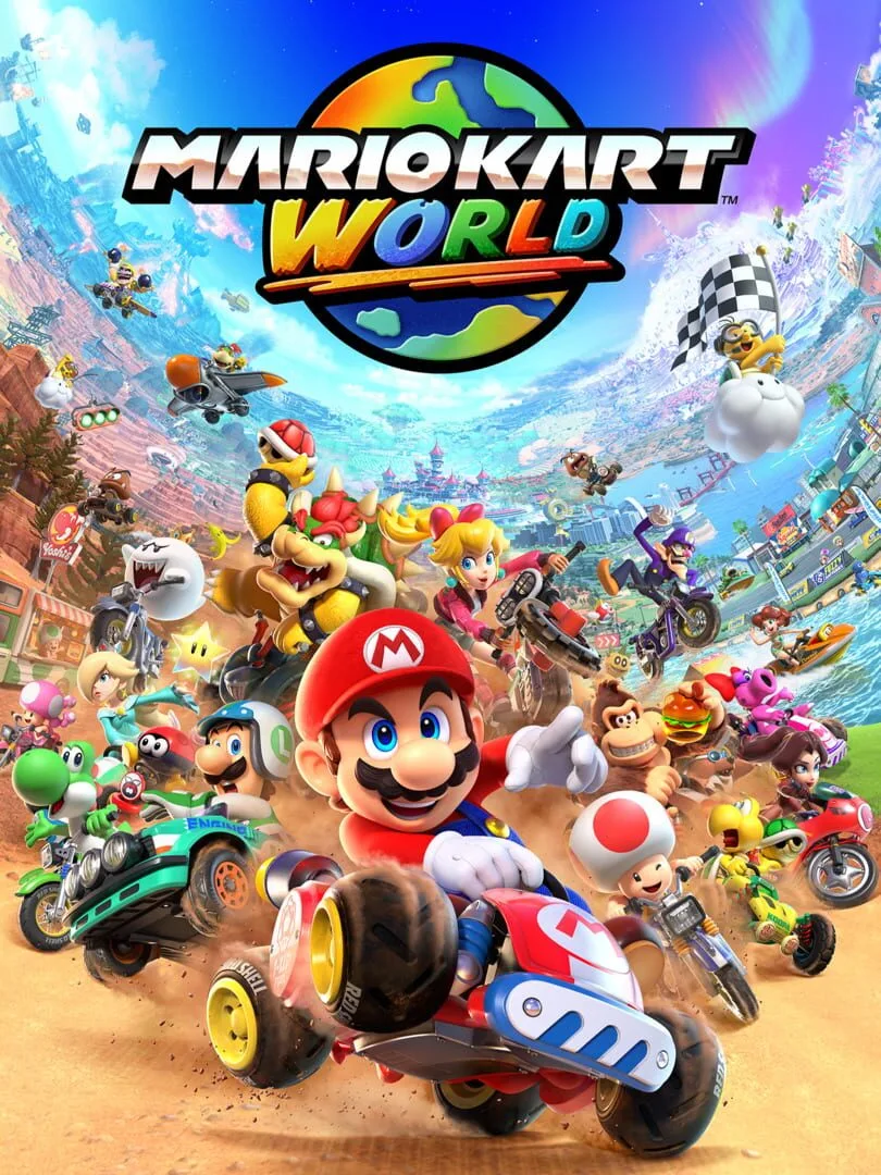 Mario Kart World — couverture