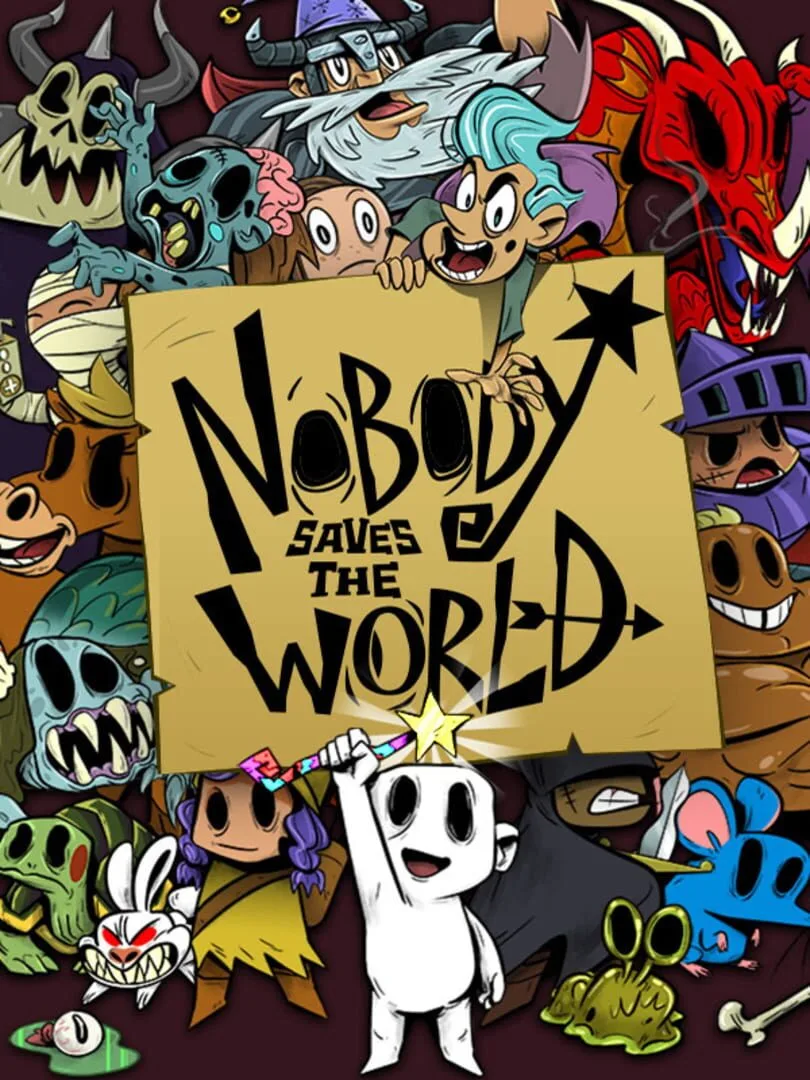 Nobody Saves the World — cover