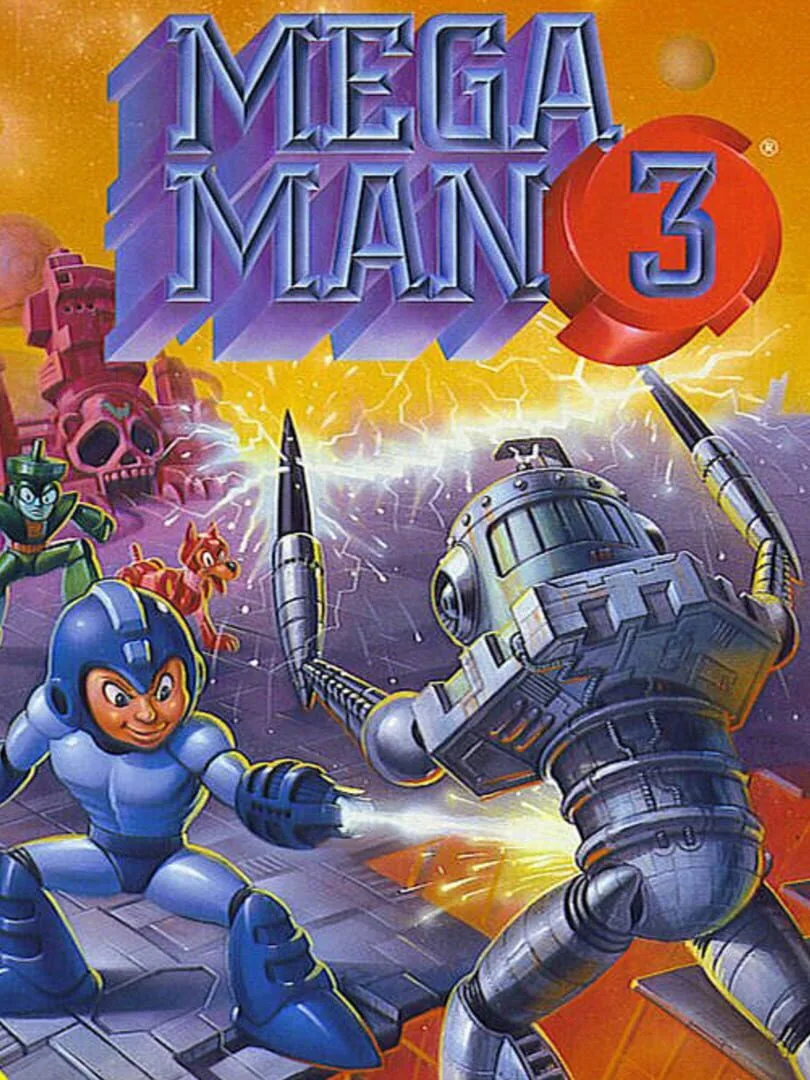 Mega Man 3 — cover