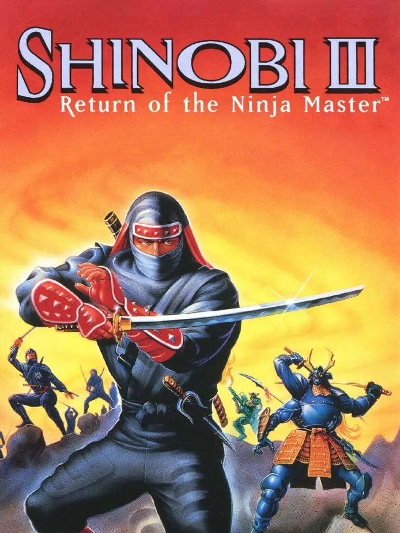 Shinobi III: Return of the Ninja Master — couverture
