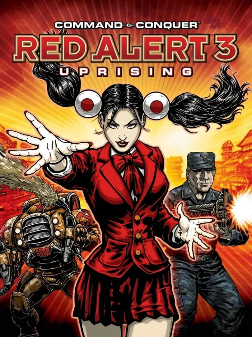 Command & Conquer: Red Alert 3 - Uprising — cover